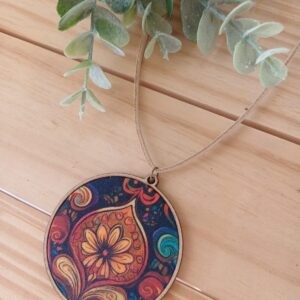 Colar mandala boho