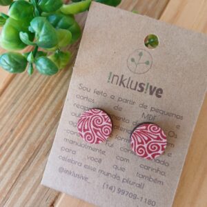 Brinco Mdf redondo #1